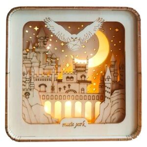 Music Park 3D Puzzle Night Light 41pc Castle Owl Hogwarts